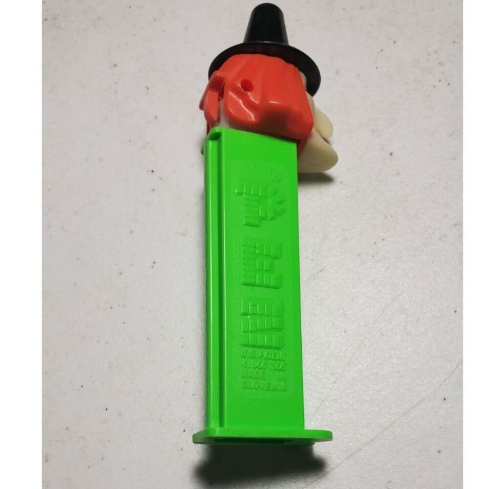 Halloween Green Witch PEZ Dispenser ~Vintage~1990's Glow in the Dark - Picture 5 of 5